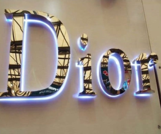 3D letter acrylic by brandlift signage printing near me