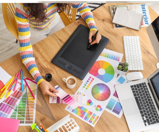 Digital branding and logo design for websites and social media