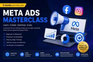 Meta Ads Masterclass – 5 Hours Practical Training