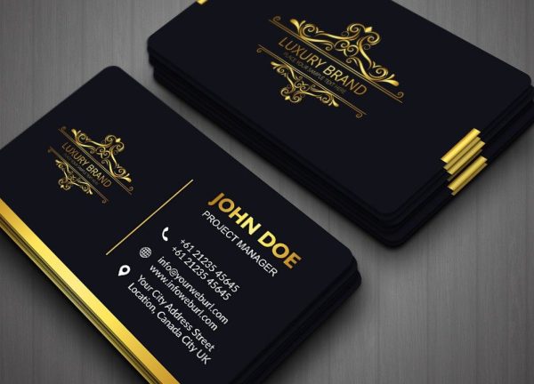 advertising agency business card